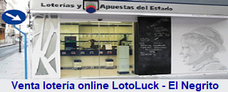Venta de loteria online LotoLuck-El Negrito