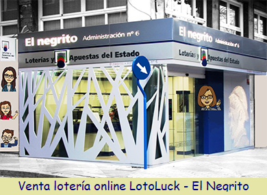 Venta de loteria online LotoLuck-El Negrito