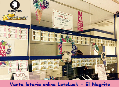 Venta de loteria online LotoLuck-El Negrito